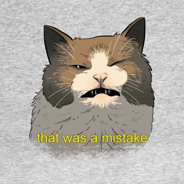 Mistake Cat Meme by GioHell